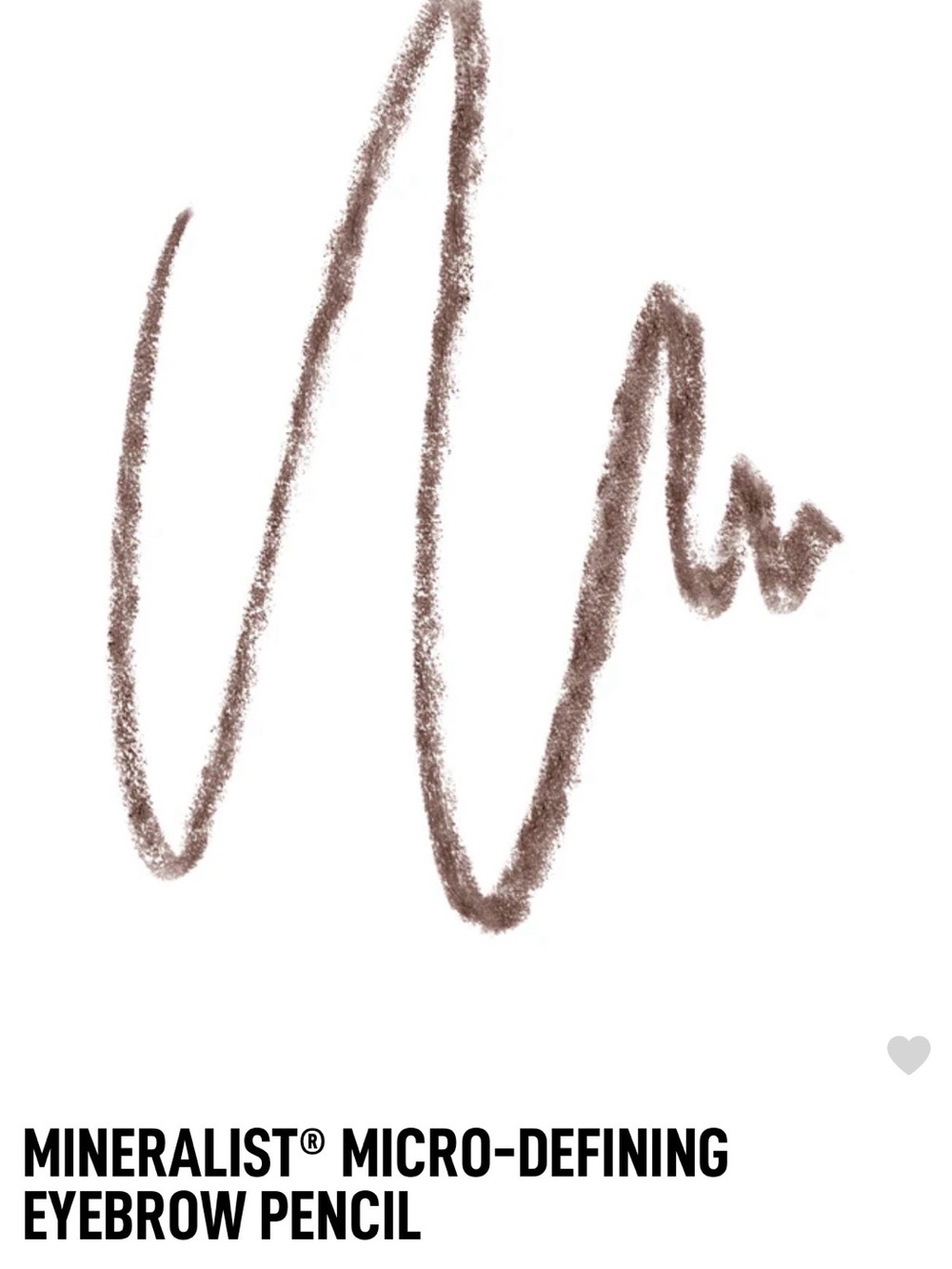 Bare Minerals Mineralizt Micro-Defining Brow Pencil Coffee dark brown - Picture 5 of 10